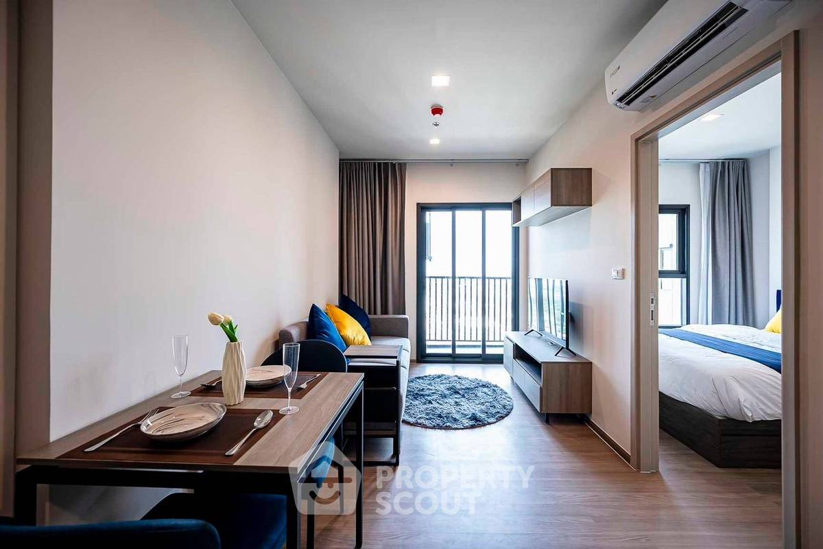 รูป คอนโด 1-ห้องนอน ที่ เดอะ เบส เพชรบุรี–ทองหล่อ ใน บางกะปิ (ID 1840890) - รูปที่ 3/12
