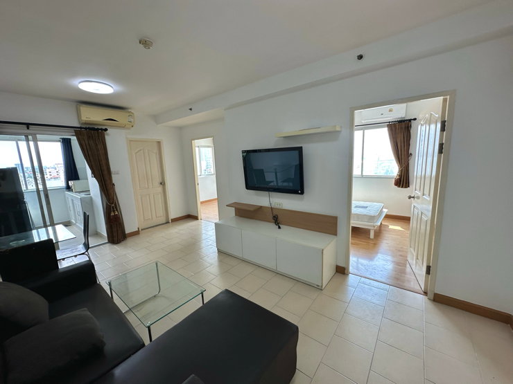 รูป 🔥 2 ห้องนอน แต่เช่าไม่ถึงหมื่น! ใครหาห้องใหญ่ต้องดูห้องนี้ | City Home Rattanathibet - รูปที่ 5/15