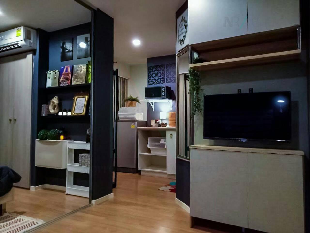 Studio condo for rent, 24 sqm, LUMPINI VILLE ONNUT - PHATTHANAKAN