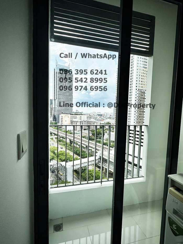 รูป ให้เช่า ไอดิโอ โมบิ สาทร สตูดิโอ  BTS กรุงธนบุรี  ใกล้ ICONSIAM สาทร - รูปที่ 6/7