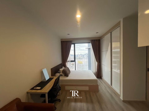 🏡 ให้เช่า IDEO Mobi Asoke | Studio | 28 ตร.ม. | ชั้น 31 | อโศก-เพชรบุรี | 💰18,000 บาท/เดือน | LINE: @944hjngx | รหัสทรัพย์: UE0089