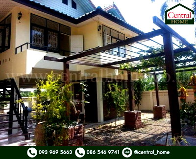 บ้านเดี่ยว ปทุมธานี : บ้านเดี่ยว พร้อมที่ดินธรรมชาติ ซอย ชมวิหค คลอง 5 พื้นที่ 2 งาน ราคาถูก