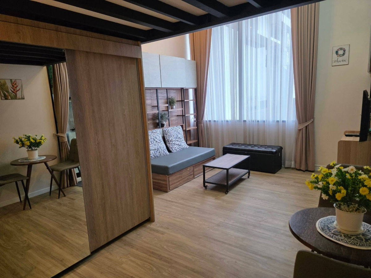 รูป 🔥🔥 ห้อง Duplex 2 ชั้น ราคาเพียง 12,980 บาท! 🔥🔥  🏙️ Blossom Condo @ Fashion Altitude - รูปที่ 4/6