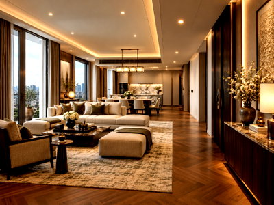 ขายคอนโด :  The Residences 38  221.08 ตร.ม. 4 ห้องนอน สำหรับชีวิตที่เหนือระดับ