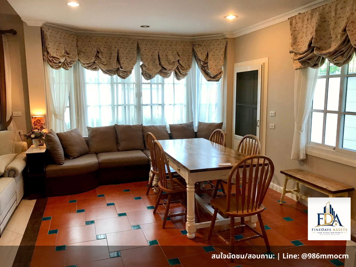 รูป ✨ ให้เช่า บ้านเดี่ยวระดับพรีเมียม สไตล์ยุโรปสุดหรู แฟนตาเซีย วิลล่า 3 (Fantasia Villa 3 - International Village)✨ - รูปที่ 9/12