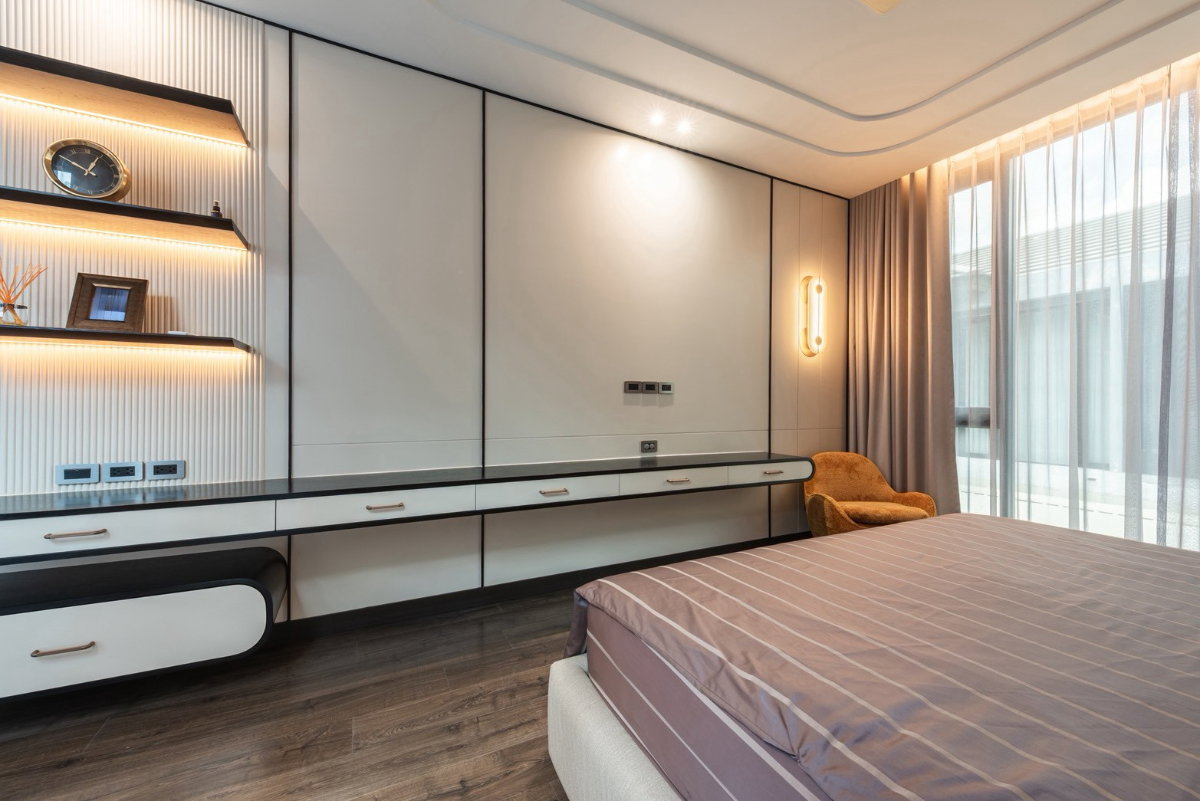 รูป บ้านเดี่ยวพูลวิลล่าหรูระดับ Ultra-Luxury! BELGRAVIA บางนา-พระราม 9 บิวท์อินสวยจัดเต็ม พร้อมสังคมส่วนตัวขั้นสุดเพียง 65 ครอบครัว สภาพใหม่พร้อมอยู่ - รูปที่ 25/67