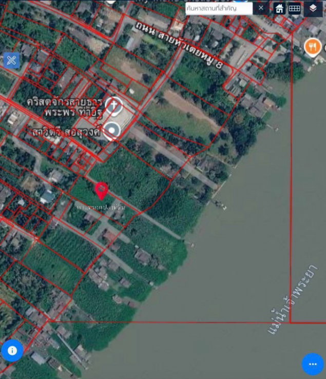 รูป !!HOT DEAL!!ขายที่ดินติดแม่น้ำเจ้าพระยา ท่าอิฐ 2ไร่ 2งาน มีทางเข้าส่วนตัว | สนใจ @sacondo - รูปที่ 2/4