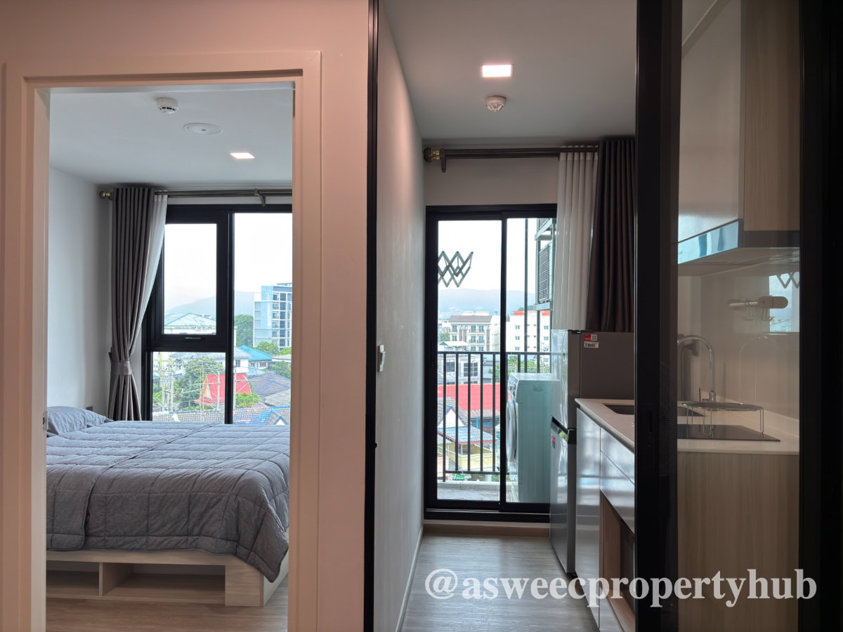 รูป ให้เช่าคอนโดบางแสน Kave Universe Bangsaen ใกล้ ม.บูรพา ​เดินไปเรียนได้ - รูปที่ 2/26