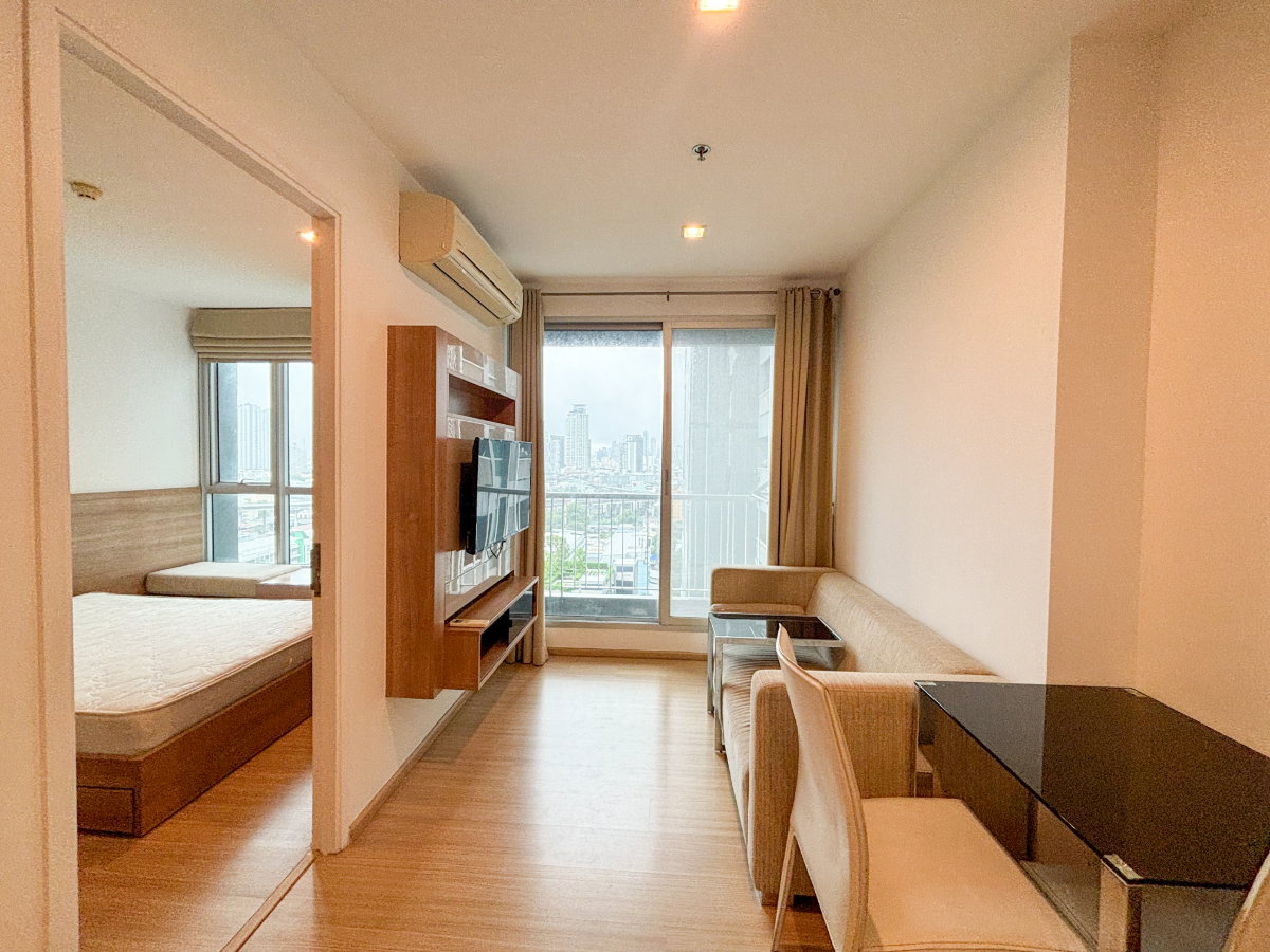 ให้เช่า | RHYTHM Sukhumvit 50🚆 ใกล้ BTS อ่อนนุช  200 เมตร  ✨ ชั้น 16 | Built-in Furniture | วิวเปิดโล่ง🔥เพียง 17,000 บาท/เดือน