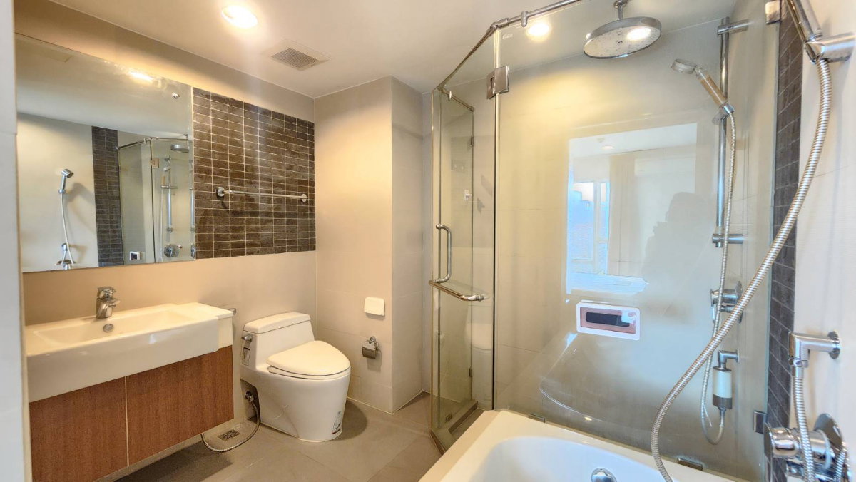 picture Rent The Crest Sukhumvit 49, 7th floor, size 34 sqm, Eastern balcony - 7/14