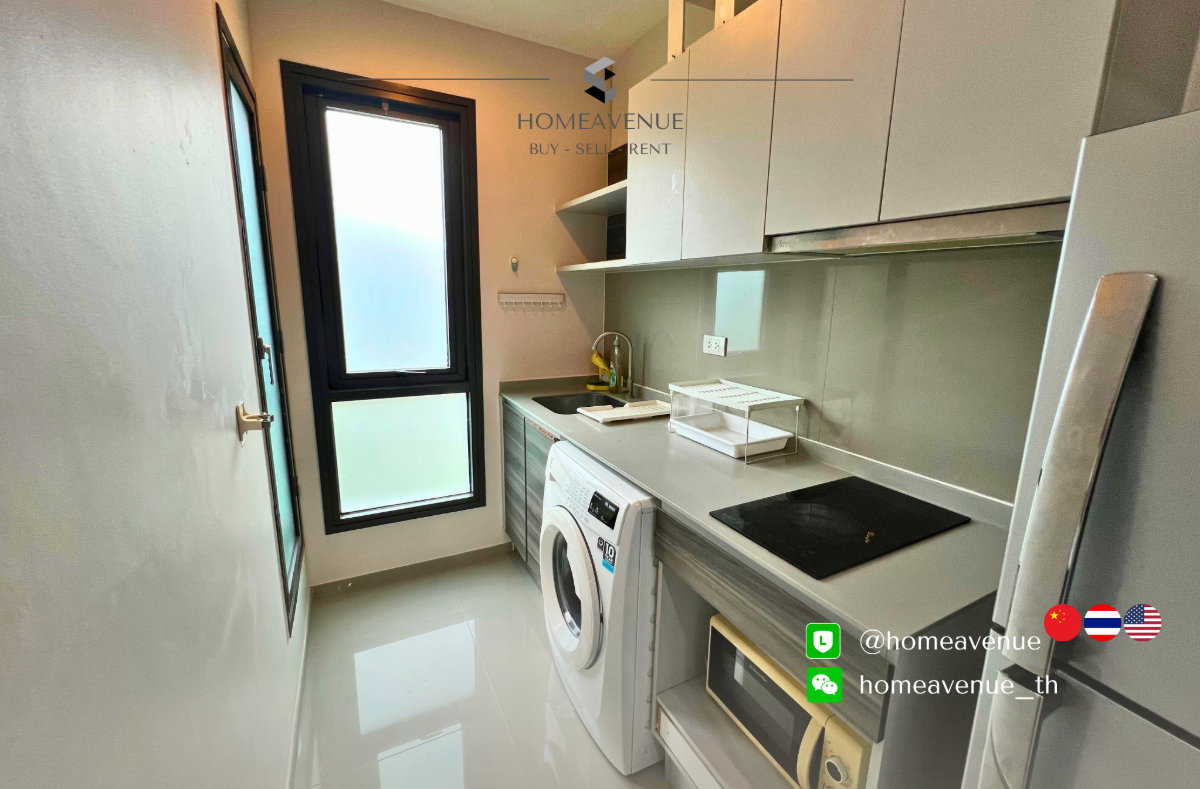 picture Highlight✨ 1-Bedroom 🚇 Near MRT Ratchadaphisek 🌏 TM30 Service 📲 Line: @homeavenue ⭐ HA-529 - 2/5