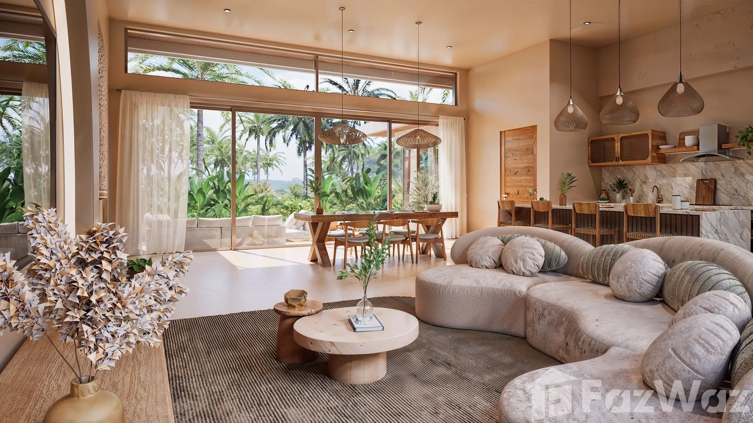 picture Villa 3 bedrooms off-plan 200 meter from Maenam Beach 6816615 - 13/43