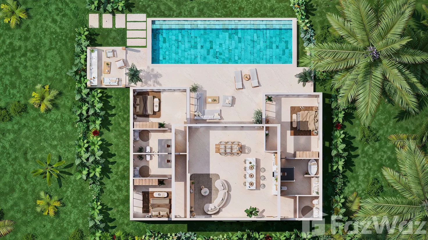 picture Villa 3 bedrooms off-plan 200 meter from Maenam Beach 6816615 - 43/43