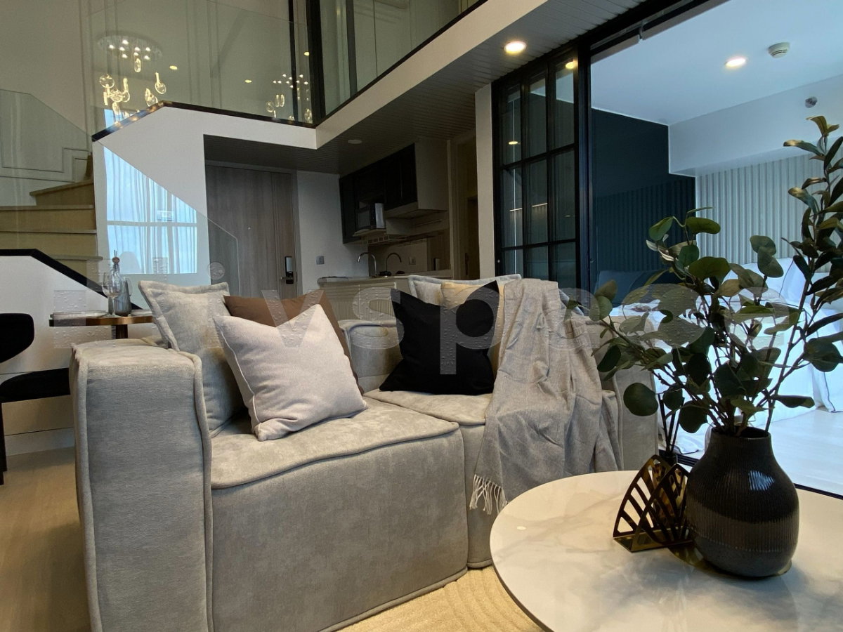 รูป ▚ L0FC4Tツ ให้เช่า Knightsbridge Prime Sathorn 2Bed Duplex 44ตร.ม. ห้องสวย ราคาดีที่สุด แต่งครบ พร้อมอยู่ ใกล้ BRT อาคารสงเคราะห์ / BTS ช่องนนทรี✨ - รูปที่ 2/15