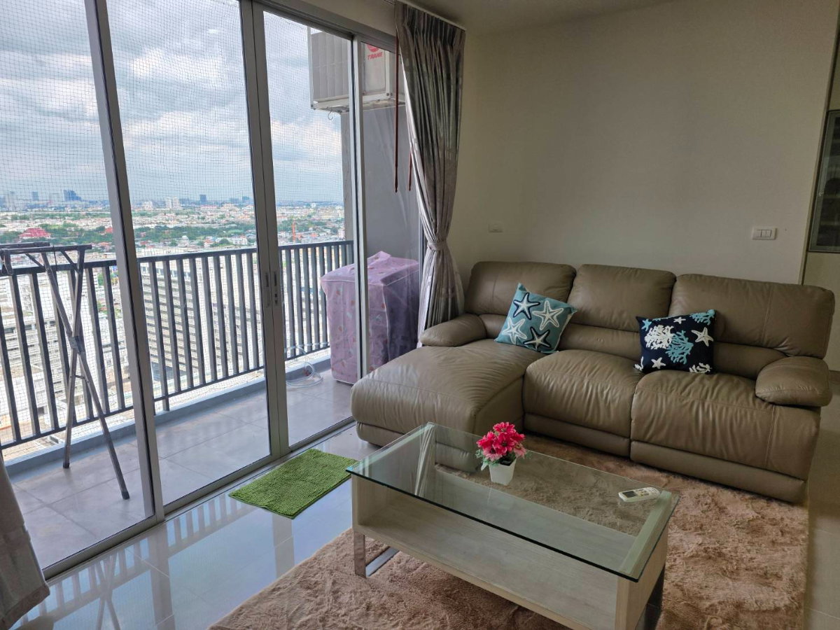 รูป ให้เช่า ขายคอนโด Manor สนามบินน้ำ ชั้น 26 ห้อง Riverfront วิวแม่น้ำ ทำเลดี เดินทางสะดวก ใกล้ MRT สะพานพระนั่งเกล้า - รูปที่ 3/15