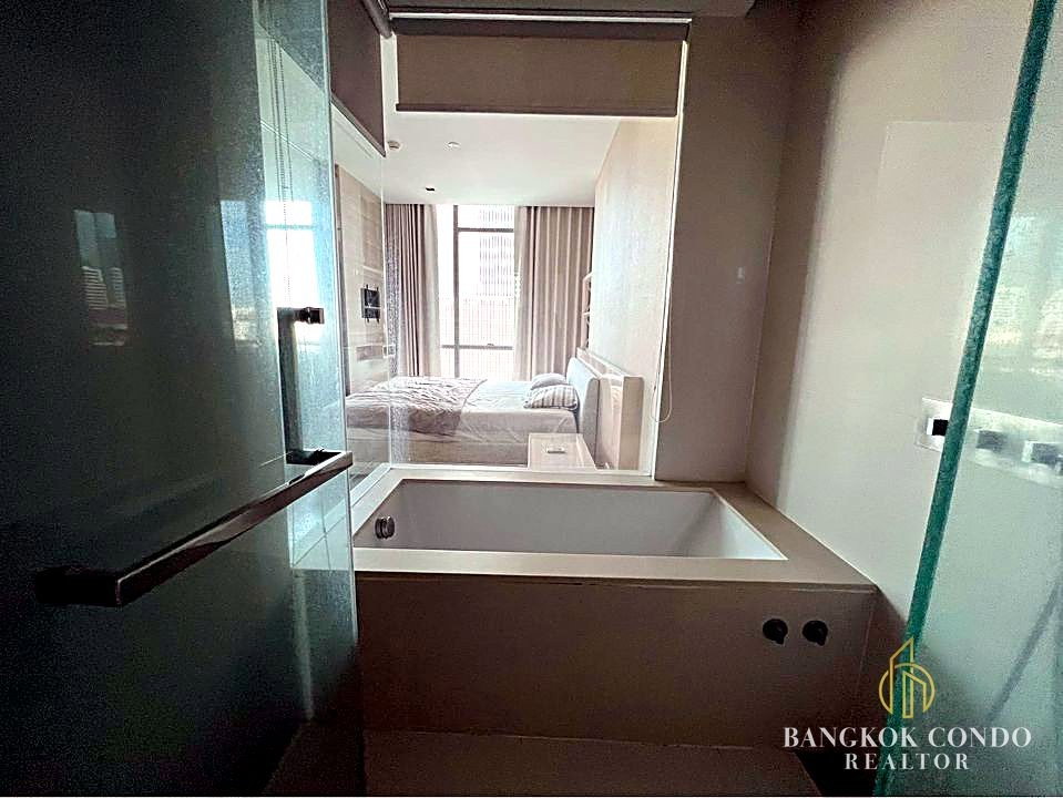 รูป 🍀🍀 คอนโดทำเลดี🚆 ให้เช่า📌 The Room Sukhumvit 21 (Line:@rent2022) MRT เพชรบุรี✨พร้อมเข้าอยู่ 🔖 A06146 - รูปที่ 13/15