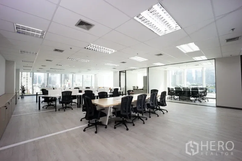 รูป ให้เช่า ออฟฟิศ 258 ตรม ทุ่งมหาเมฆ สาทร กรุงเทพมหานคร BTS วุฒากาศ - รูปที่ 8/19