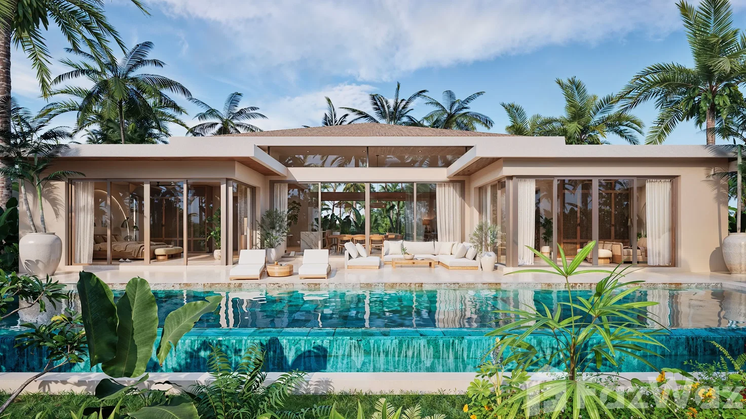 picture Villa 3 bedrooms off-plan 200 meter from Maenam Beach 6816615 - 39/43