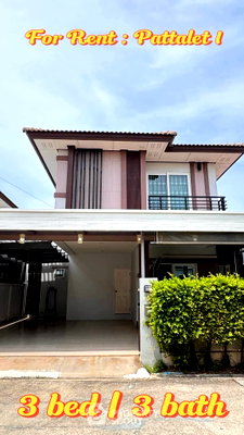 Houses for rent Chonburi : Pet-Friendly 3-BR House At PATTALET, Pattaya For Rent (ID 3351437)