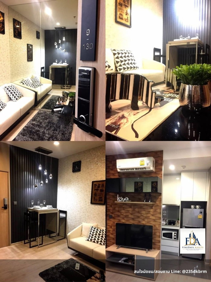 รูป FD-015063✨ ให้เช่าด่วน! เอ็ม ทองหล่อ 10 (M Thonglor 10) 1 ห้องนอน ชั้นสูง ทำเลทองหล่อ-เอกมัย เพ - รูปที่ 4/4
