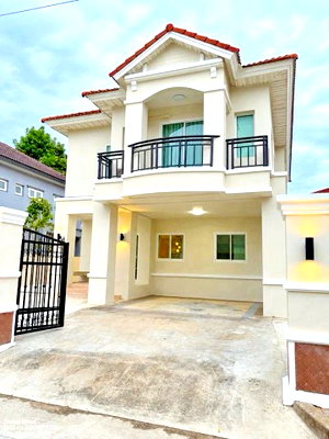 Houses for rent Siam University : 			No flooding Breaking in Borom Pinklao! Phutthamonthon Sai 2. Newly renovated detached house 31,999 B          