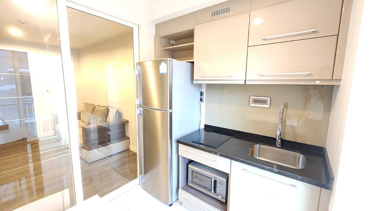 picture Rent The Crest Sukhumvit 49, 7th floor, size 34 sqm, Eastern balcony - 4/14