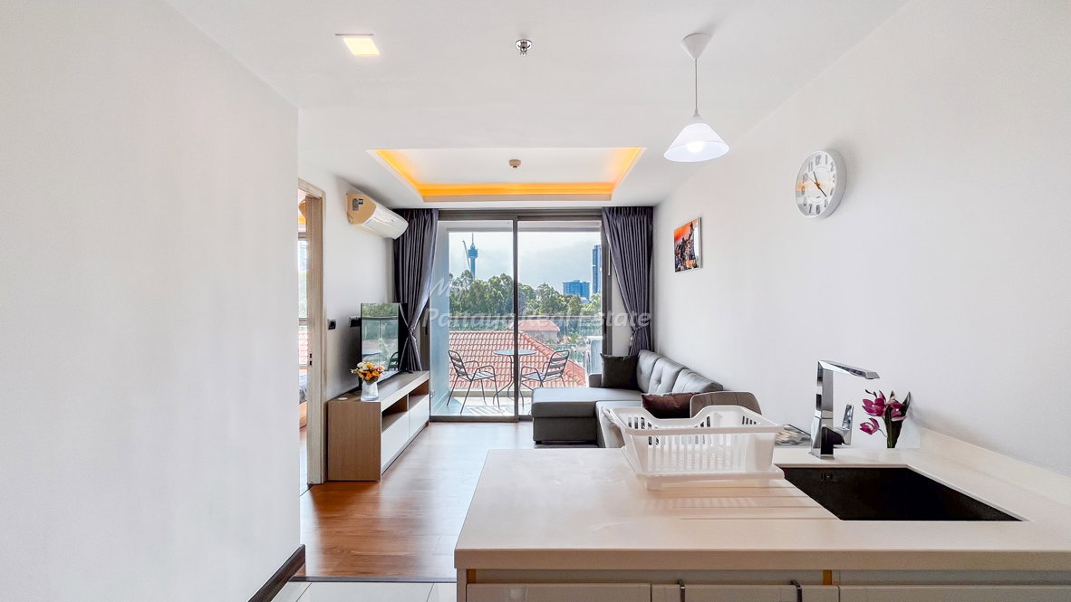 รูป 🛏️ 1 ห้องนอน - 🛁 1 ห้องน้ำ - 🏙️ Sea View - 🇹🇭 ชื่อบริษัท - 🏢 The Peak Towers Pattaya - รหัส: PEAKT105 - รูปที่ 3/17