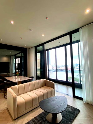ขายคอนโด : 💗ขาย Chapter Charoennakhon Riverside ห้องสวย ชั้นสูง ราคาดีมาก ตกแต่งเฟอร์ครบ วิวแม่น้ำ ✨DS4261 | Line @Dstay