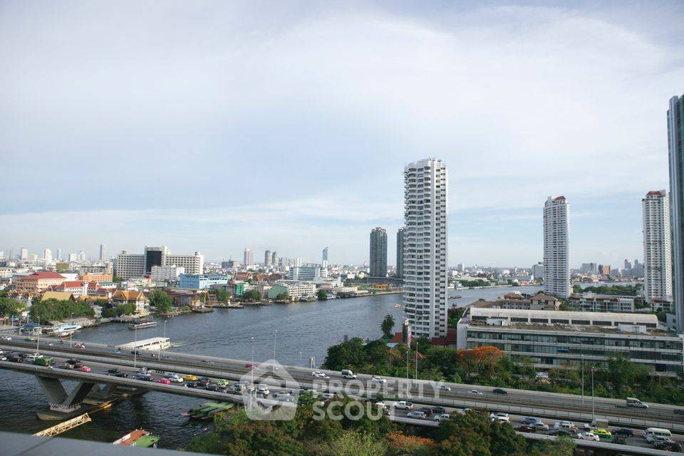 รูป ห้อง 2 ห้องนอน ชั้น 16 The River Condominium ใกล้ BTS สะพานตากสิน (ID 654353) - รูปที่ 2/14