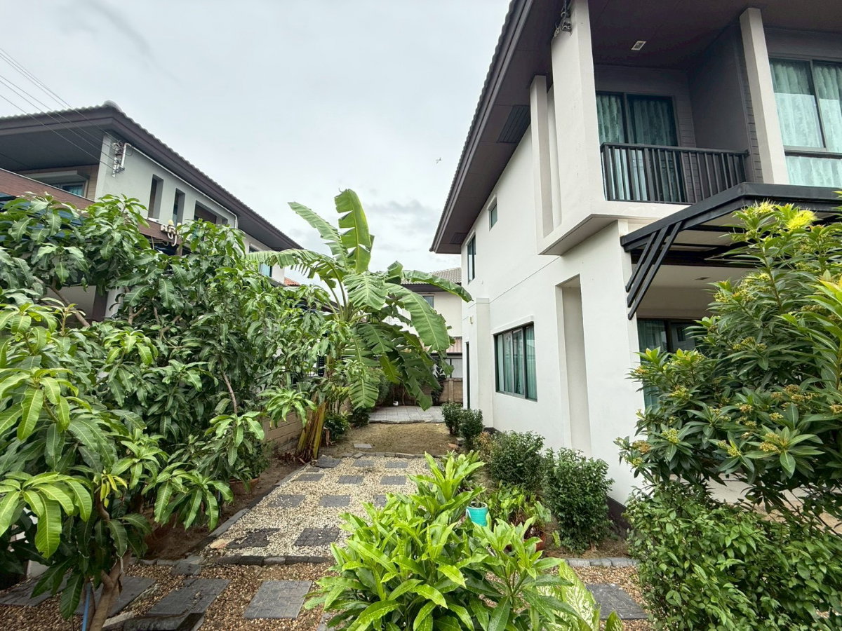 รูป 🏡✨ บ้านเดี่ยวให้เช่า โครงการ “ฮาบิเทีย ออบิท หทัยราษฎร์” 3 ห้องนอน 2 ห้องน้ำ พร้อมเฟอร์ 55 ตร.วาบรรยากาศร่มรื่น เงียบสงบ - รูปที่ 7/20