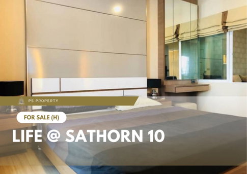 ขายด่วน 🔥 Life @ Sathorn 10 🔥 เฟอร์นิเจอร์ และ เครื่องใช้ไฟฟ้าครบ ใกล้ BTS เซนต์หลุยส์