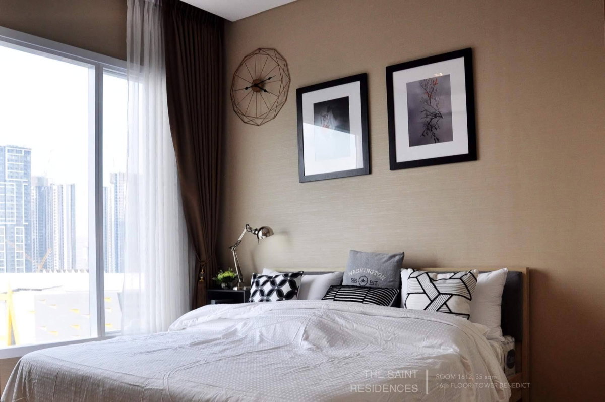 รูป เช่าคอนโด The Saint Residences/เดอะ เซนต์ เรสซิเดนซ์ (J6909090) ID Line : @condo65 - รูปที่ 4/9