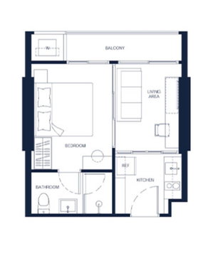 คอนโด 1-ห้องนอน ที่ พีทีวาย เรสซิเดนซ์ สาย 1 ใกล้ พัทยาใต้ (ID 3353486)