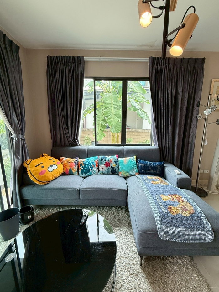 รูป 🏡✨ บ้านเดี่ยวให้เช่า โครงการ “ฮาบิเทีย ออบิท หทัยราษฎร์” 3 ห้องนอน 2 ห้องน้ำ พร้อมเฟอร์ 55 ตร.วาบรรยากาศร่มรื่น เงียบสงบ - รูปที่ 9/20