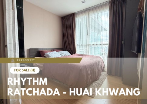 ขายด่วน 🔥 Rhythm Ratchada - Huai Khwang 🔥 เฟอร์นิเจอร์ และ เครื่องใช้ไฟฟ้าครบ ใกล้ MRT ห้วยขวาง