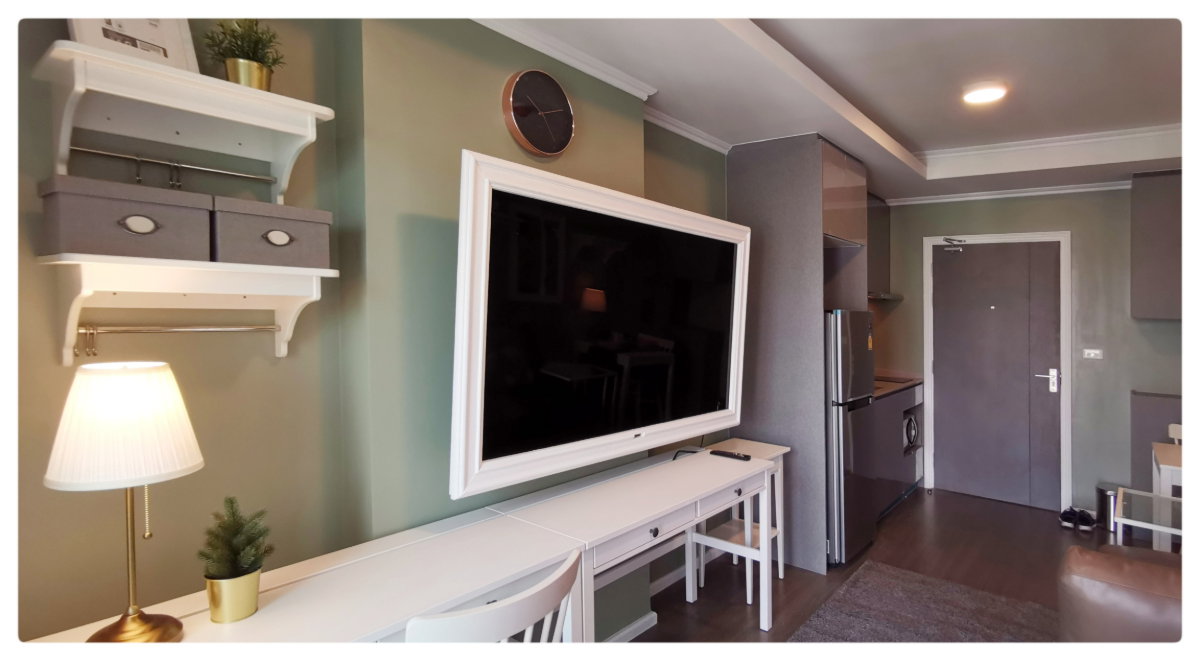 รูป ปล่อยเช่า IDEO Q Sukhumvit93 1 Bedroom with Bathtub 35 sqm. Floor 12A - รูปที่ 8/9