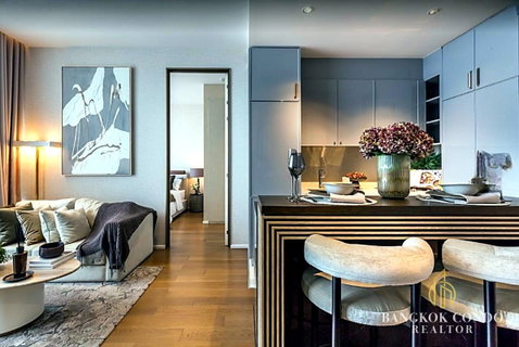 รูปภาพ 🍀🍀 Elegant condo⭐ For Rent📌 KRAAM Sukhumvit 26 (Line:@rent2022) BTS Phrom Phong✨Ready to move in 🔖 A13527