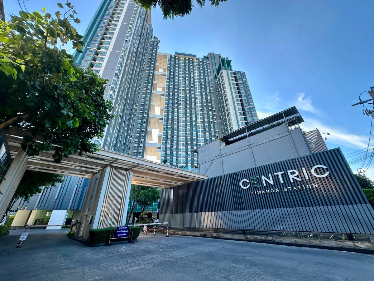 รูป ห้องชุด 1 ห้องนอน Condo Centric Tiwanon Station ชั้น 21 วิวทิศตะวันตก - รูปที่ 13/24