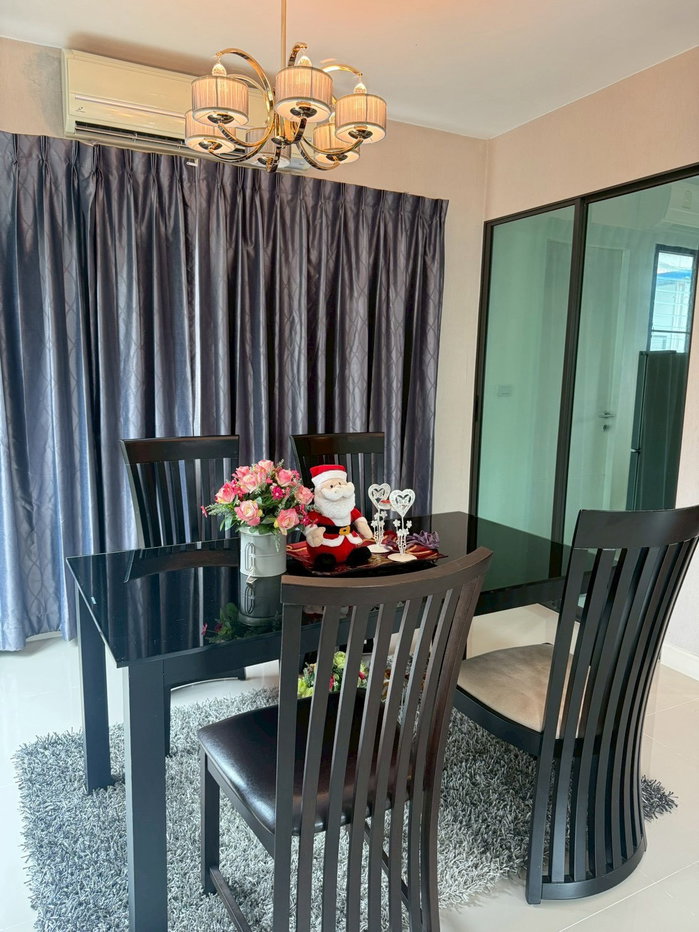 รูป 🏡✨ บ้านเดี่ยวให้เช่า โครงการ “ฮาบิเทีย ออบิท หทัยราษฎร์” 3 ห้องนอน 2 ห้องน้ำ พร้อมเฟอร์ 55 ตร.วาบรรยากาศร่มรื่น เงียบสงบ - รูปที่ 6/20