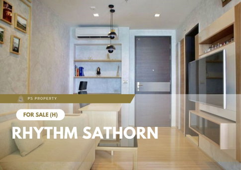 ขายด่วน 📍 Rhythm Sathorn 📍เฟอร์นิเจอร์ และ เครื่องใช้ไฟฟ้าครบ ใกล้ BTS สะพานตากสิน