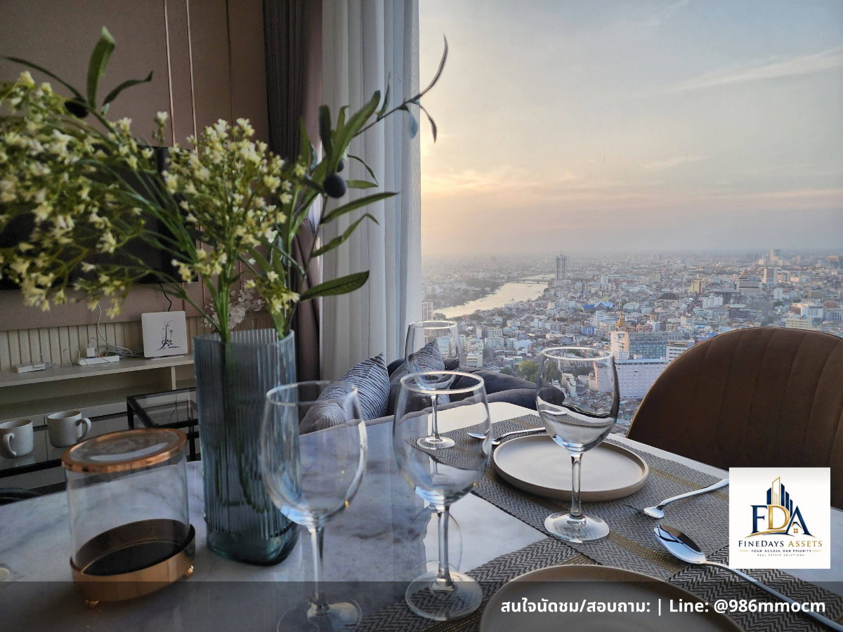 รูป ✨ ให้เช่า คอนโด High-Rise Duplex สุดหรูหรา ชั้นสูงวิวแม่น้ำเจ้าพระยา พาร์ค ออริจิ้น จุฬา - สามย่าน (Park Origin Chula-Samyan)✨ - รูปที่ 7/9