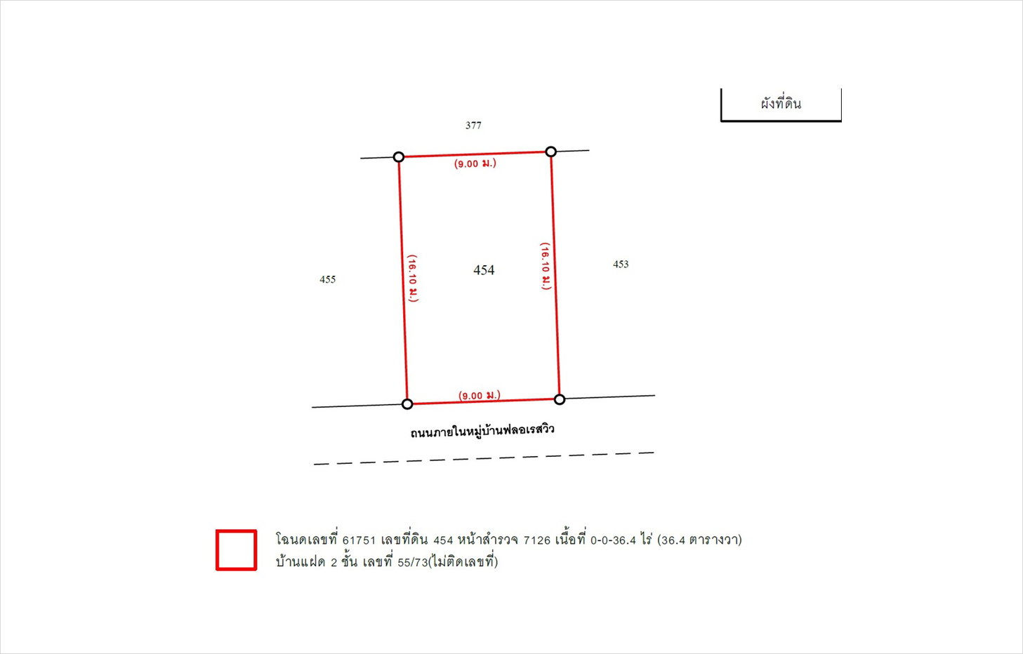 picture TWIN HOUSE 36.4 Sq.w. Muang Pathum Thani Pathumthani for 3M - 15/16