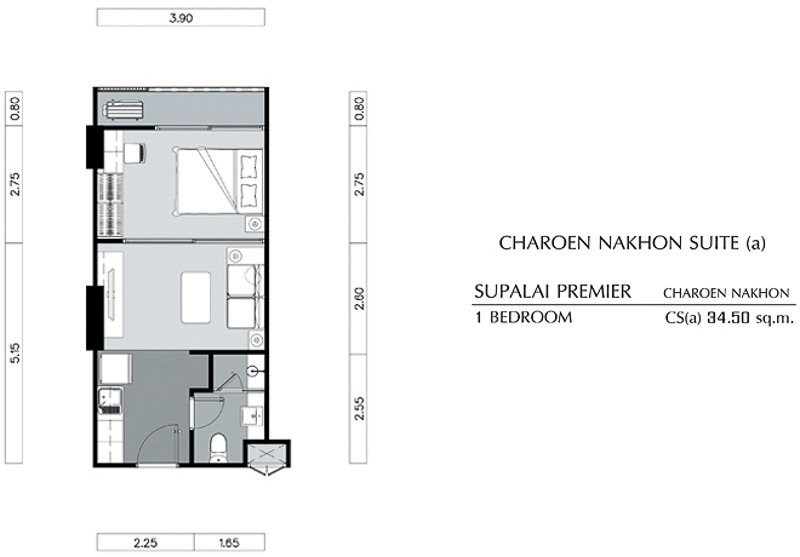 รูป For Sale | Supalai Premier Charoen Nakhon ✨ ห้องใหม่ ใกล้ Icon Siam ไม่เคยเข้าอยู่ | ชั้น 11 | วิวเปิด ไม่มีตึกสูงบัง 💰 ราคาขาย 4.29 ล้านบาท - รูปที่ 12/22