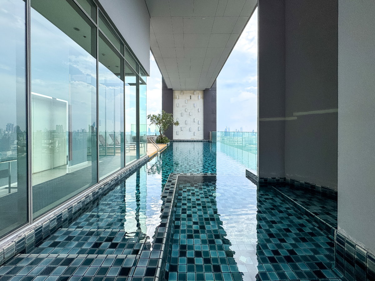 รูป ขายคอนโดหรู The Breeze Narathiwas ห้องชั้นสูง วิวแม่น้ำเจ้าพระยาสวยมาก 🌊 - รูปที่ 16/16