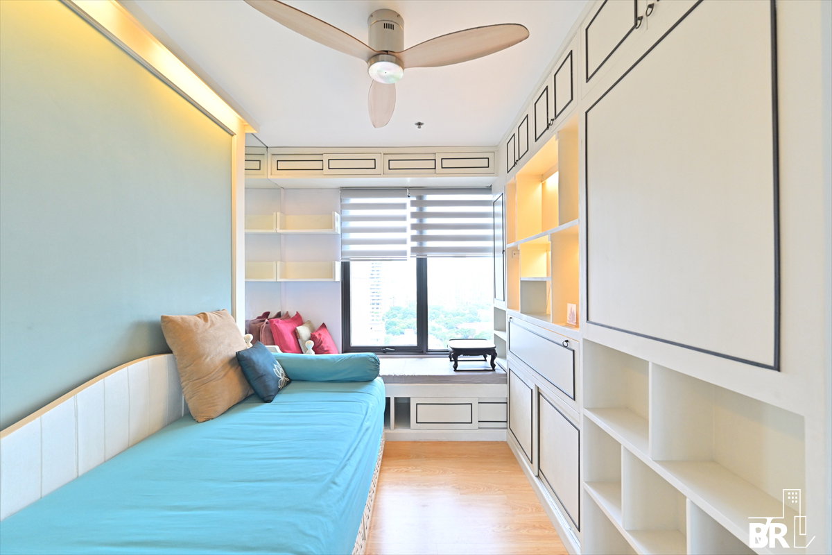 รูป 💖💖 เช่าคอนโด ✨ Villa Asoke Duplex 2นอน 102ตร.ม. 55k 💎 ห้องสวย วิวด้านหลัง ตกแต่งจัดเต็ม ใกล้ MRT เพชรบุรี  - รูปที่ 8/12