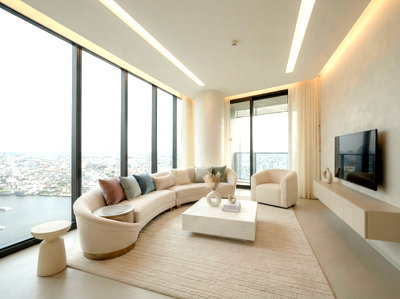 Condos for rent : Condo for Rent: Banyan Tree Residences Riverside Bangkok - 2 Bedrooms, 3 Bathrooms - Rent 190,000 THB/month [BWr2609006]