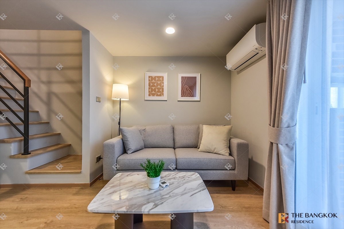 รูป 💖💖 เช่าคอนโด ✨ Culture Chula Duplex 2นอน 56ตร.ม. 56k 💎 ห้องสวย ห้องใหม่ เฟอร์ครบ ใกล้ MRT สามย่าน - รูปที่ 8/13