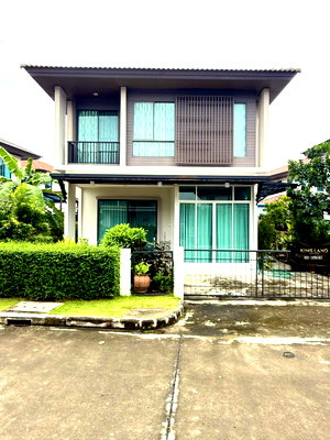 เช่าบ้านเดี่ยว เทสโก้โลตัส ลำลูกกา คลอง 6 : 🏡✨ บ้านเดี่ยวให้เช่า โครงการ “ฮาบิเทีย ออบิท หทัยราษฎร์” 3 ห้องนอน 2 ห้องน้ำ พร้อมเฟอร์ 55 ตร.วาบรรยากาศร่มรื่น เงียบสงบ