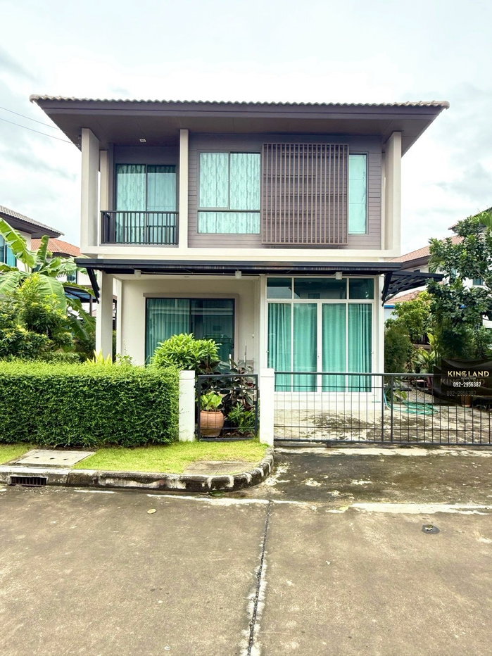รูป 🏡✨ บ้านเดี่ยวให้เช่า โครงการ “ฮาบิเทีย ออบิท หทัยราษฎร์” 3 ห้องนอน 2 ห้องน้ำ พร้อมเฟอร์ 55 ตร.วาบรรยากาศร่มรื่น เงียบสงบ - รูปที่ 1/20