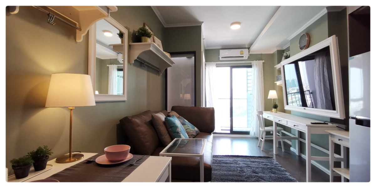 รูป ปล่อยเช่า IDEO Q Sukhumvit93 1 Bedroom with Bathtub 35 sqm. Floor 12A - รูปที่ 7/9
